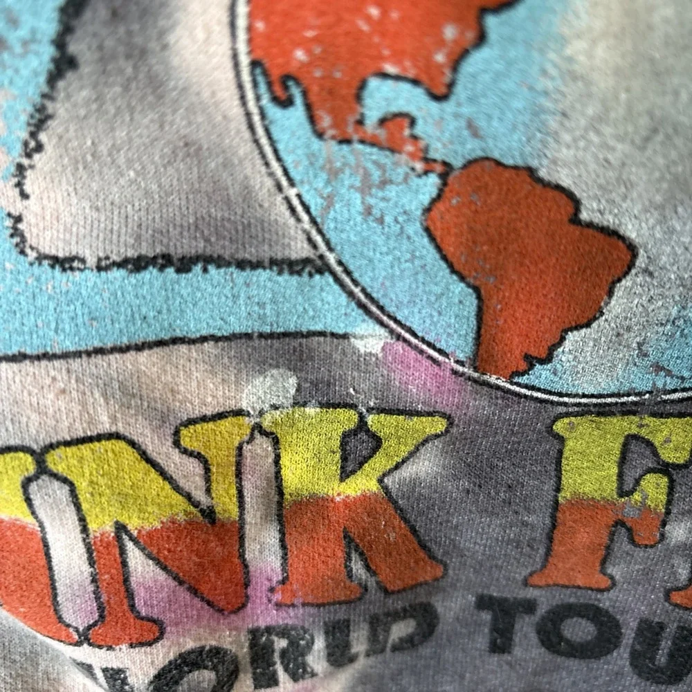 UrbanOutfitters Pink Floyd 1973 World Tour TieDye Hoodie Men's M Dark Side Retro